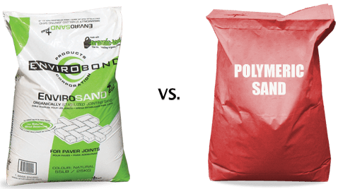 Substitutes for polymeric sand